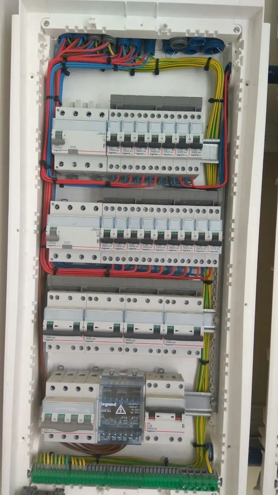 travaux d'électricité